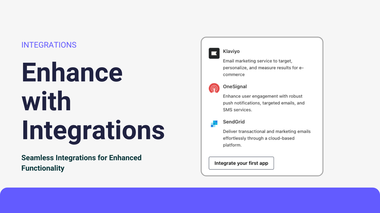 Enhance with Integrations