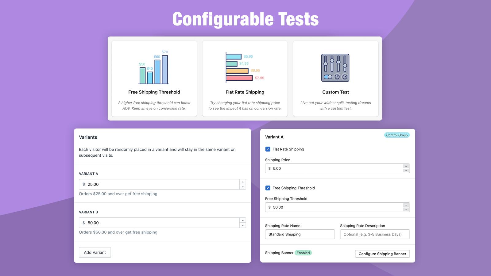 ShipScout ‑ A/B Test Shipping Screenshot