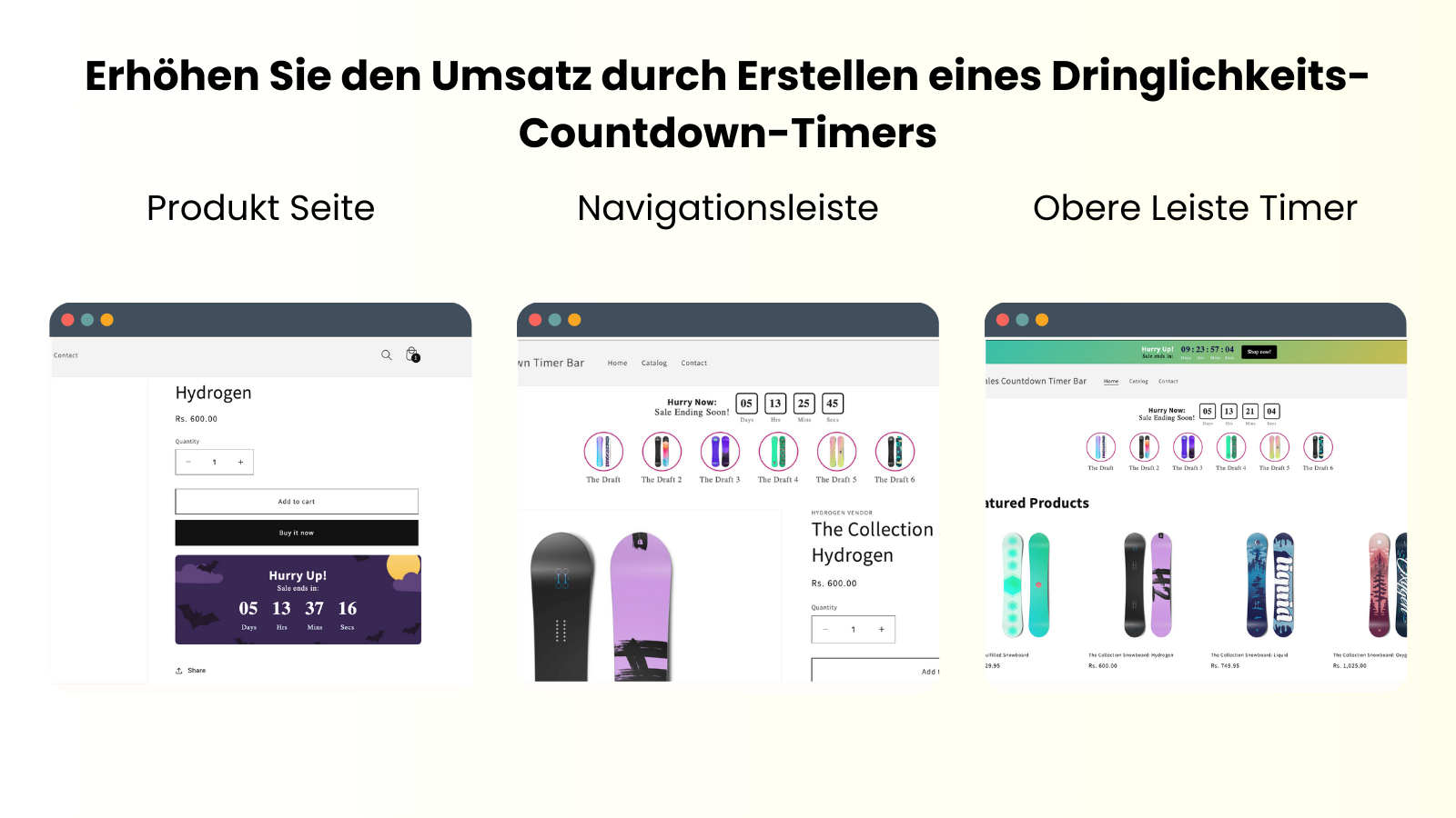 Countdown-Stoppuhr