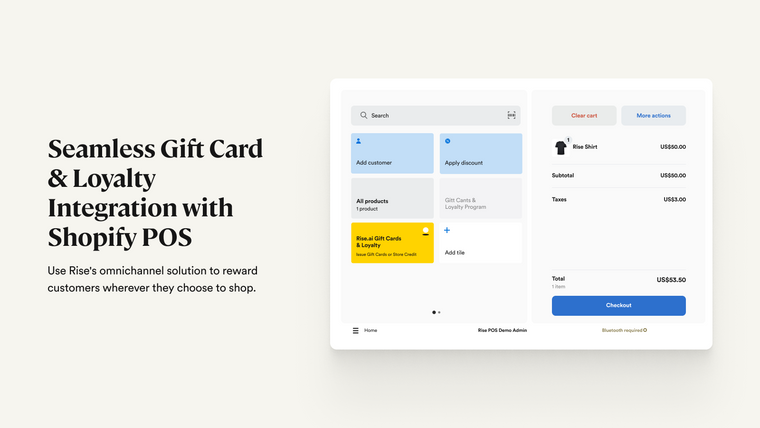 Rise.ai: Gift Cards & Loyalty Screenshot