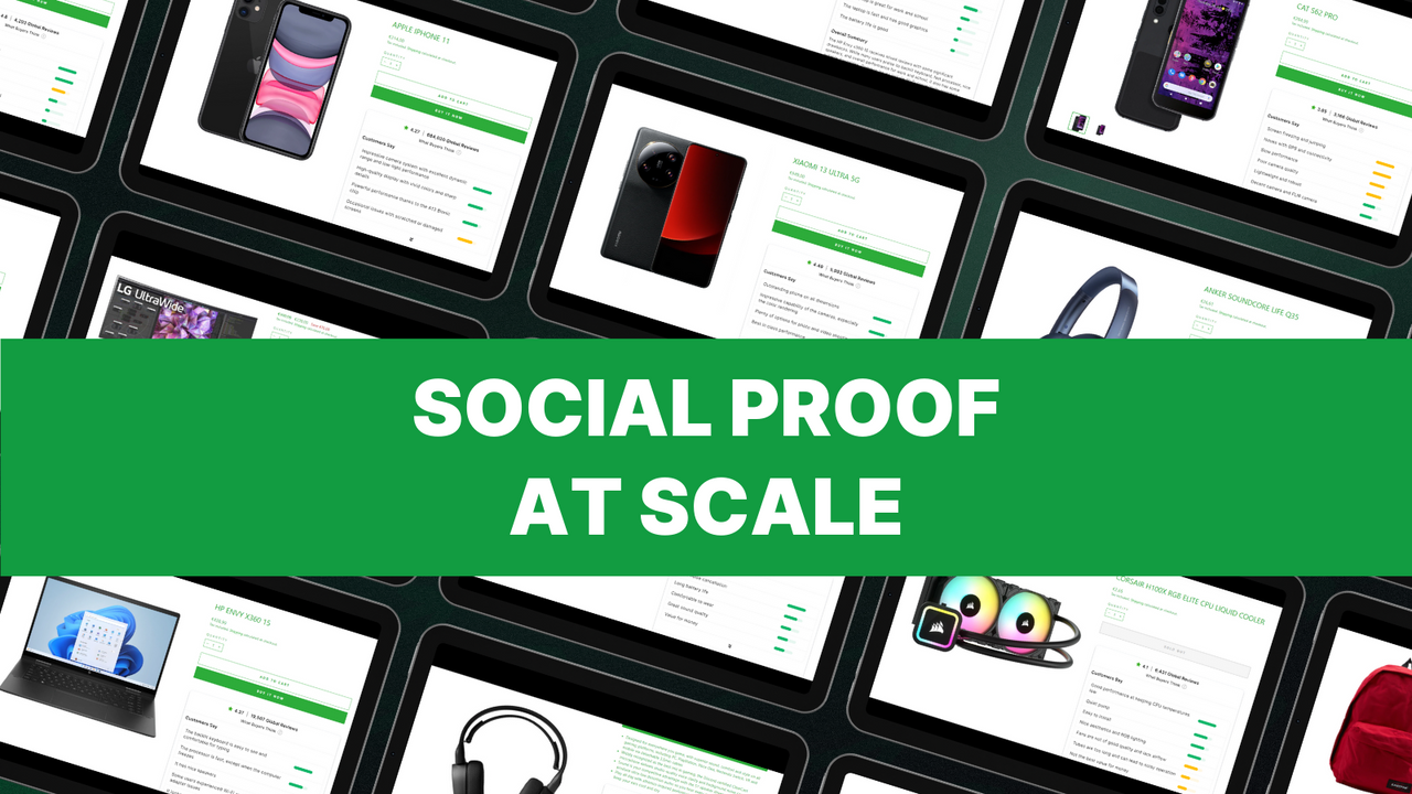 Built for enterprises - social proof at scale