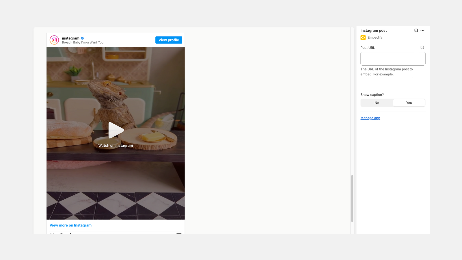 Embedify ‑ Embed Social Media Screenshot