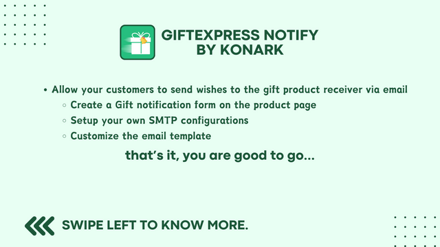 Schritte für GiftExpress Notify