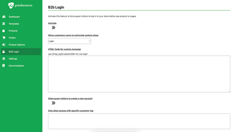 printformer IO Screenshot