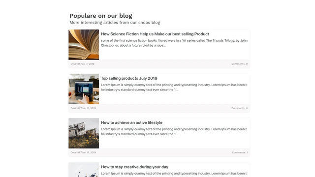 Better Related Blog Posts Screenshot Design 2 Desktop