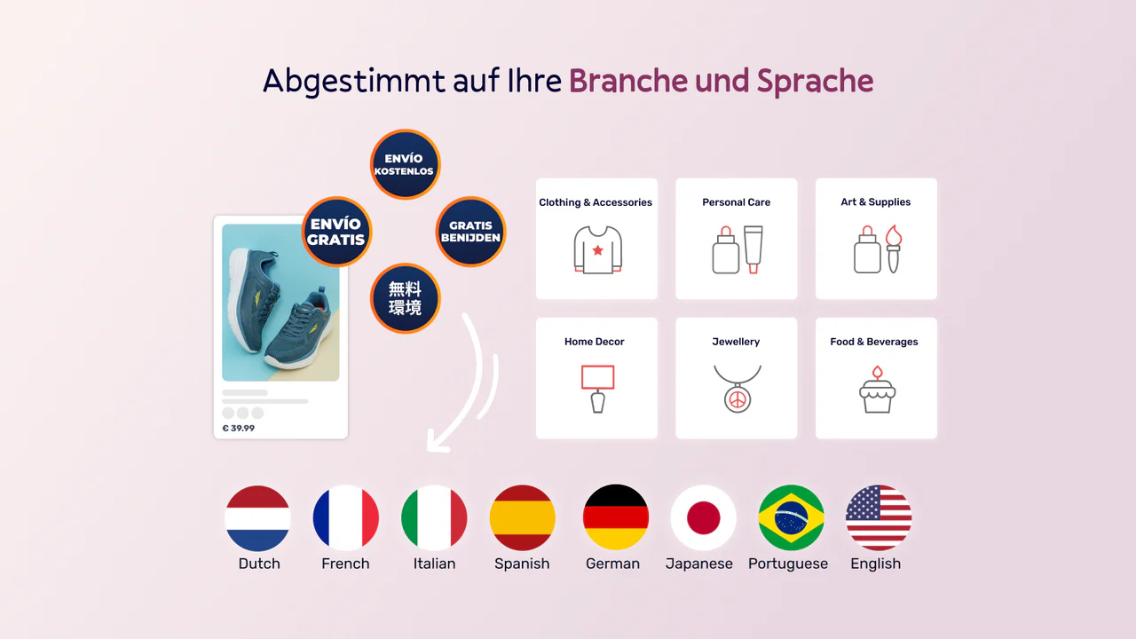 Support multiple geography and language