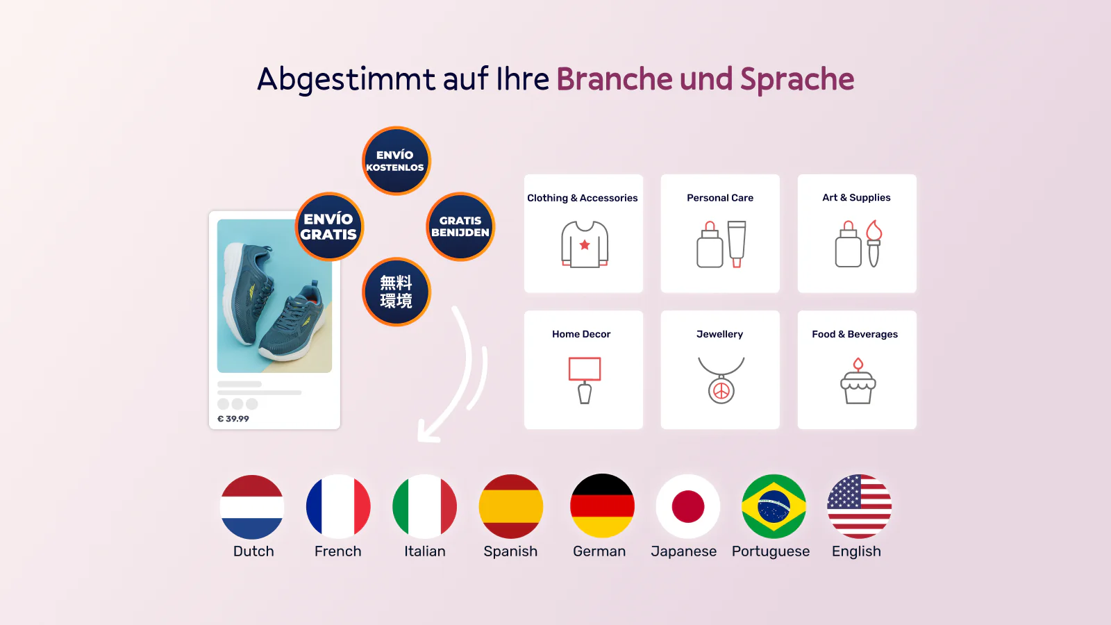 Support multiple geography and language