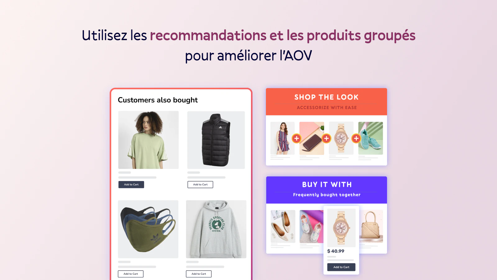 Guides de produits intelligents pour un PDP à haute conversion