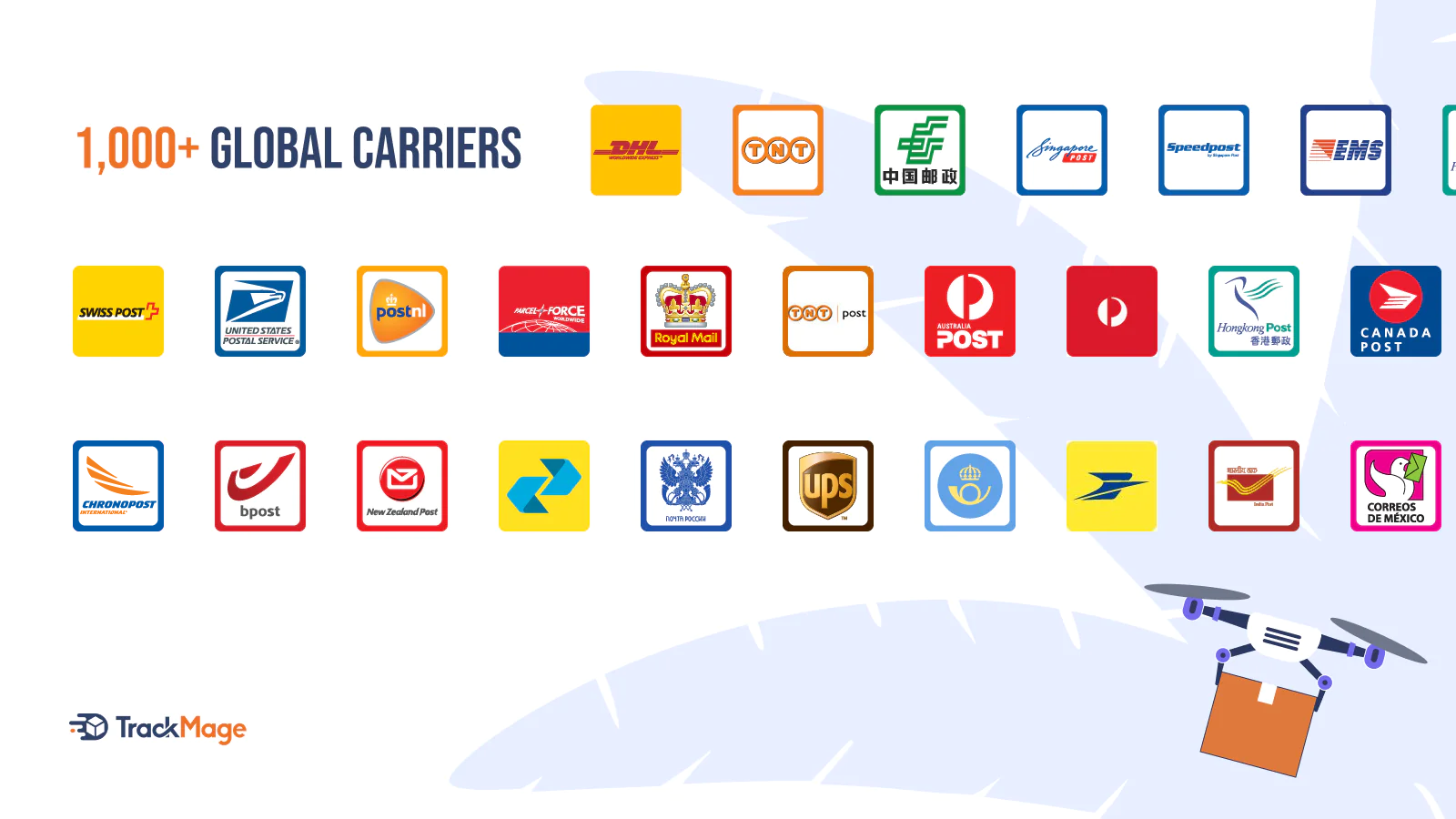1,000+ Global Carriers
