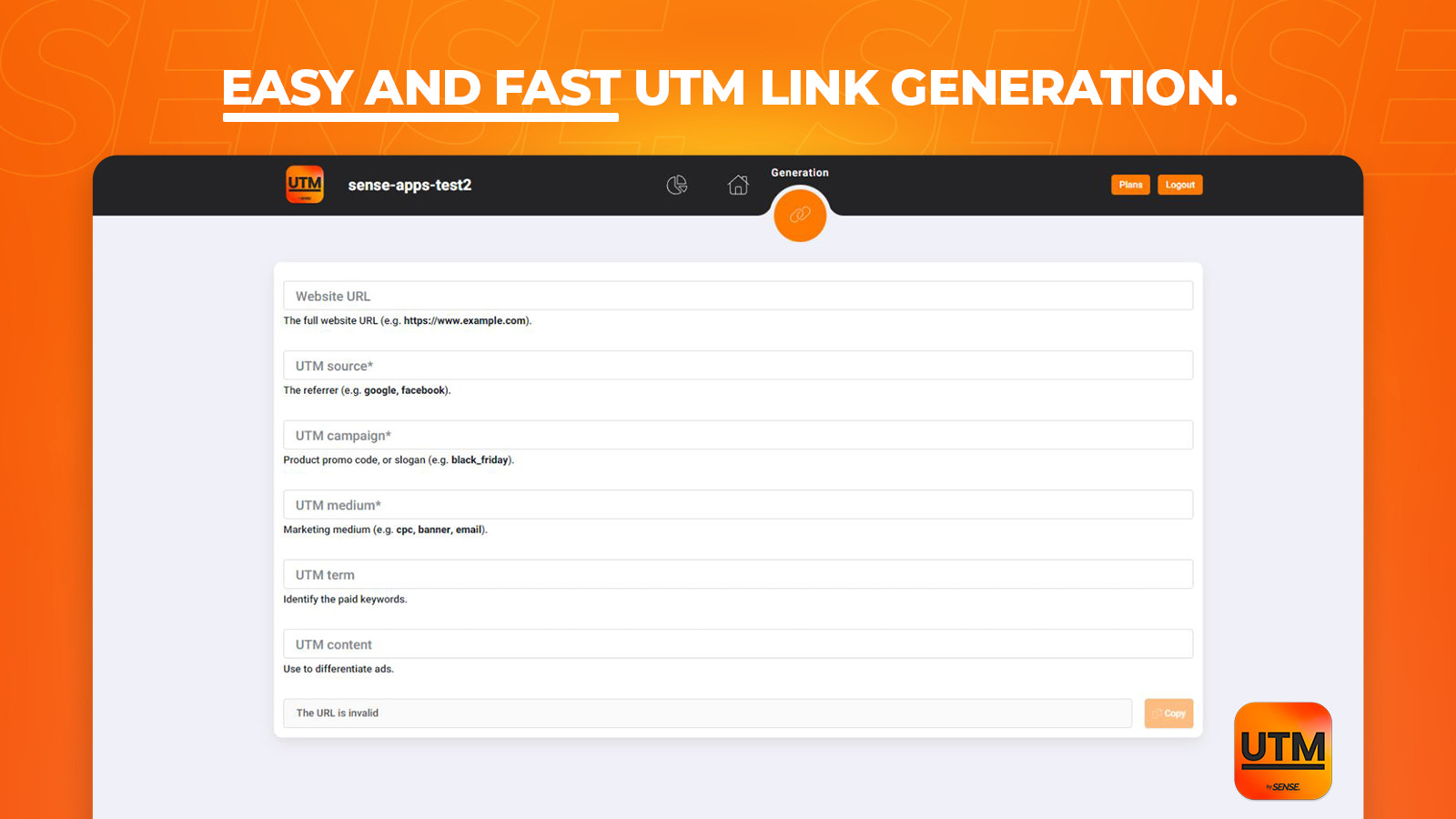 Genereer gemakkelijk UTM-links