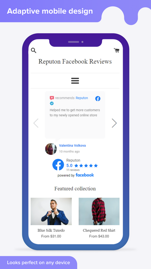 Facebook Reviews by Reputon - Facebook Reviews App by Reputon | Shopify ...