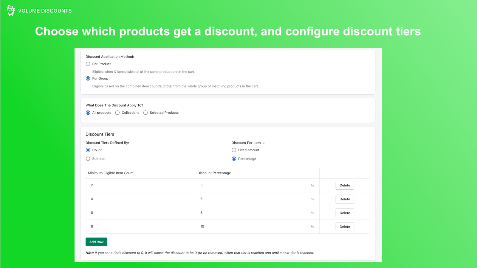 Volume Discounts All-In-One and Bulk Discounts App