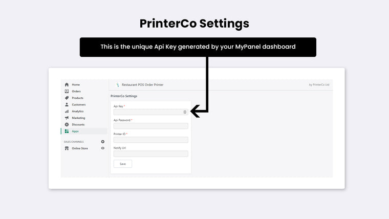 Automatic Order Printing Screenshot