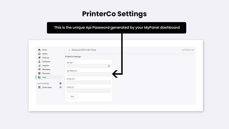 Automatic Order Printing Screenshot