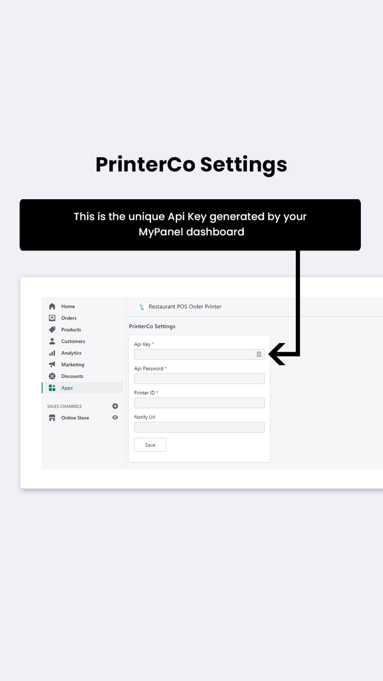 Automatic Order Printing Screenshot