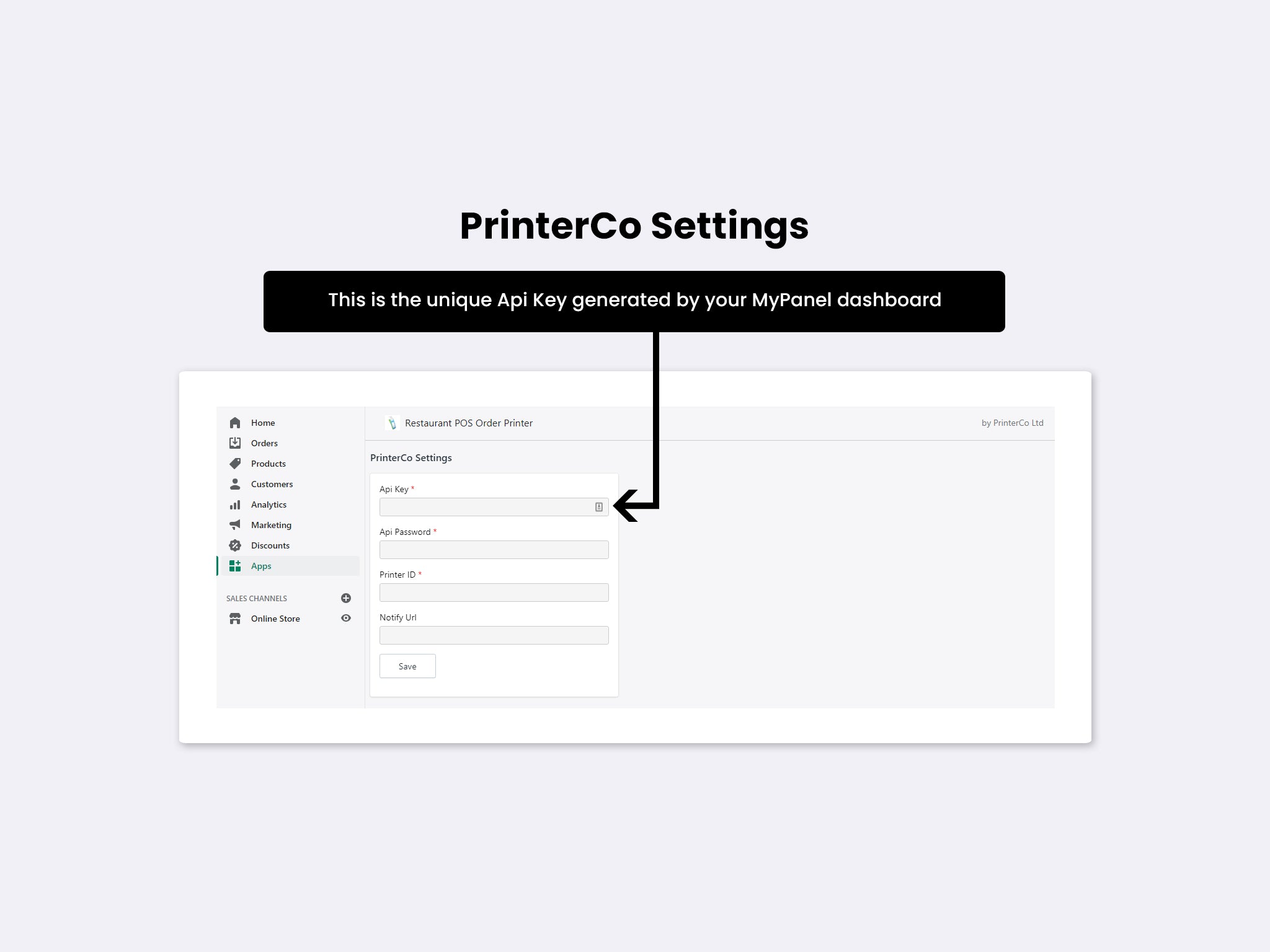 Automatic Order Printing Screenshot