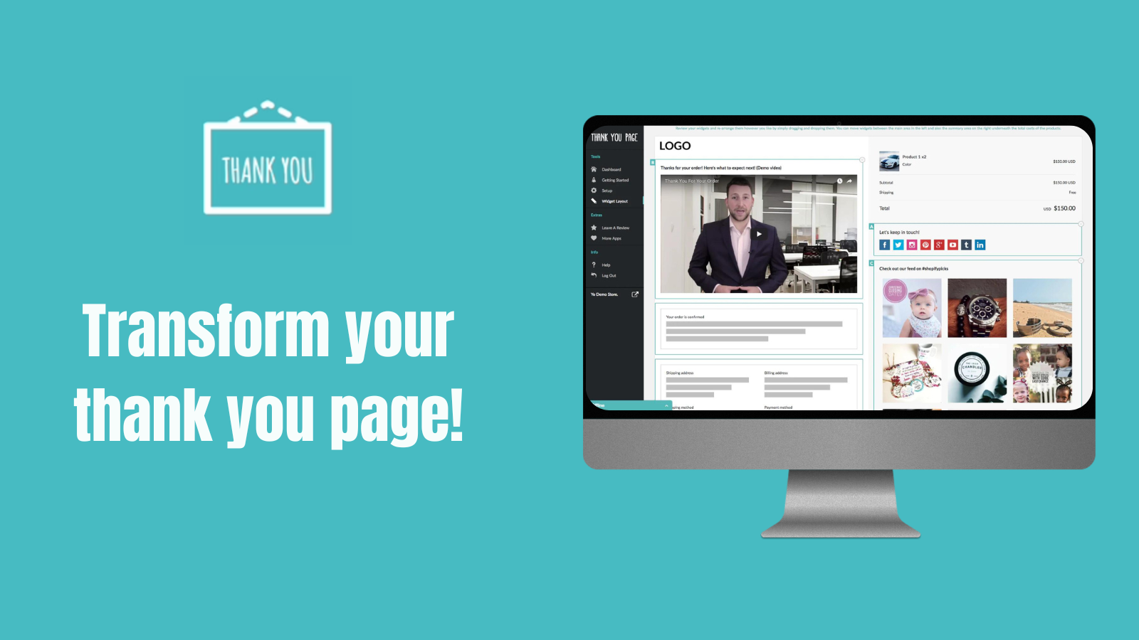 Transform your thank you page