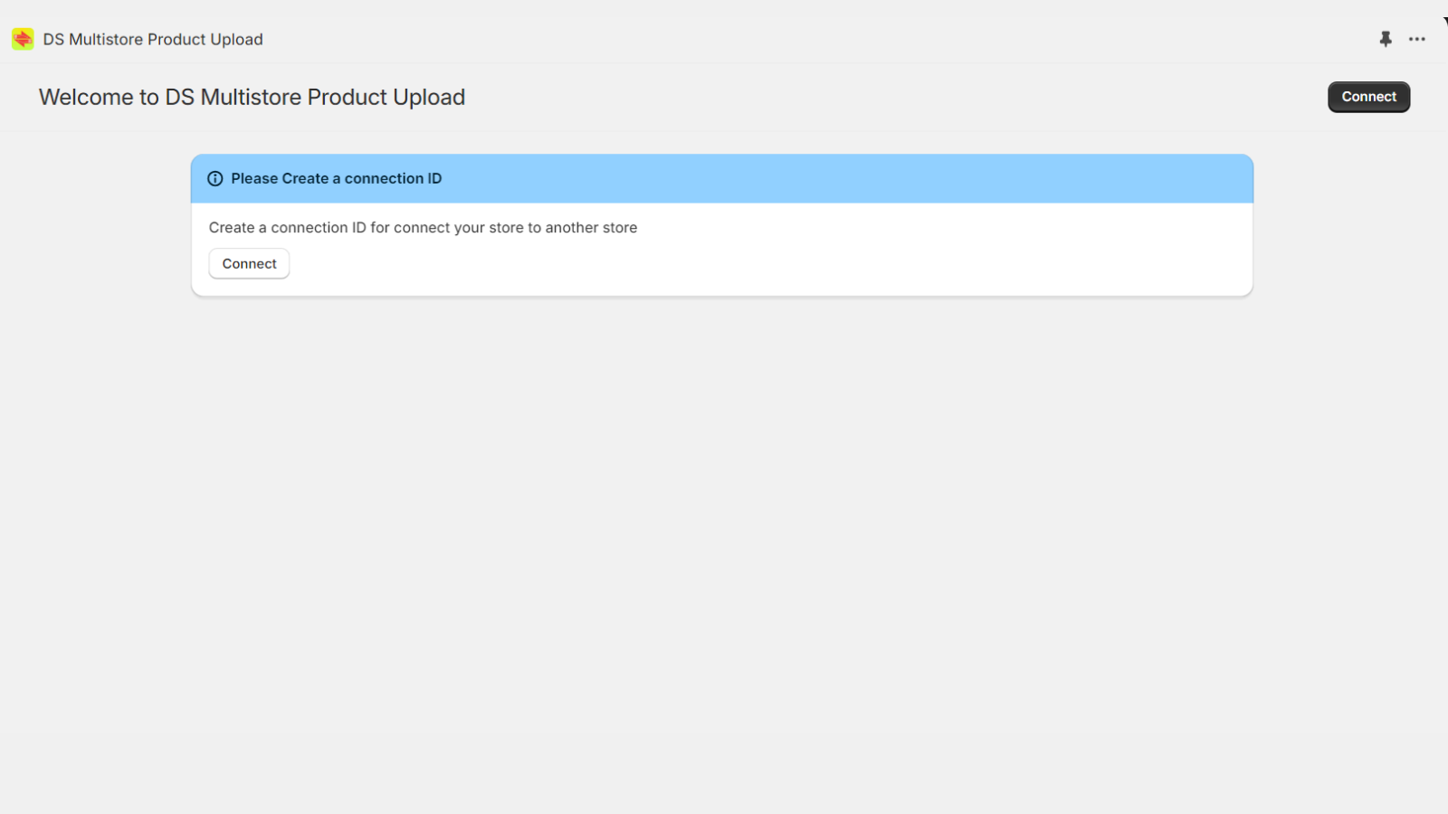 DS Multistore Product Upload Screenshot