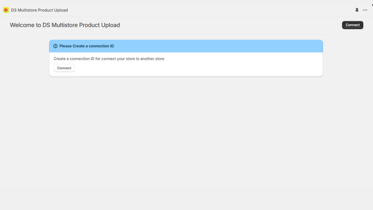 DS Multistore Product Upload Screenshot