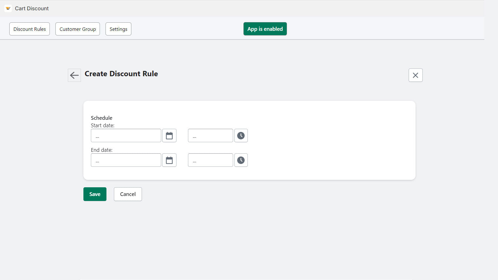 Cart Discount by V Group Screenshot