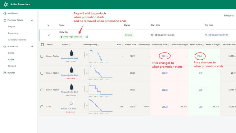 Atom Inventory Management Screenshot