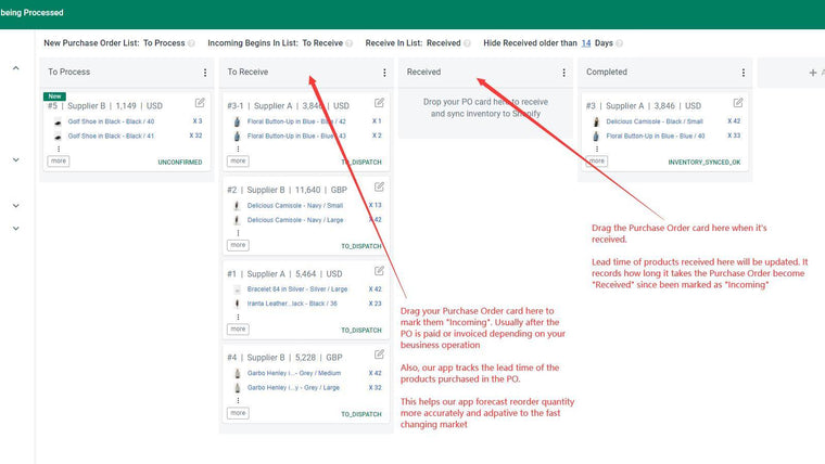 Atom Inventory Management Screenshot