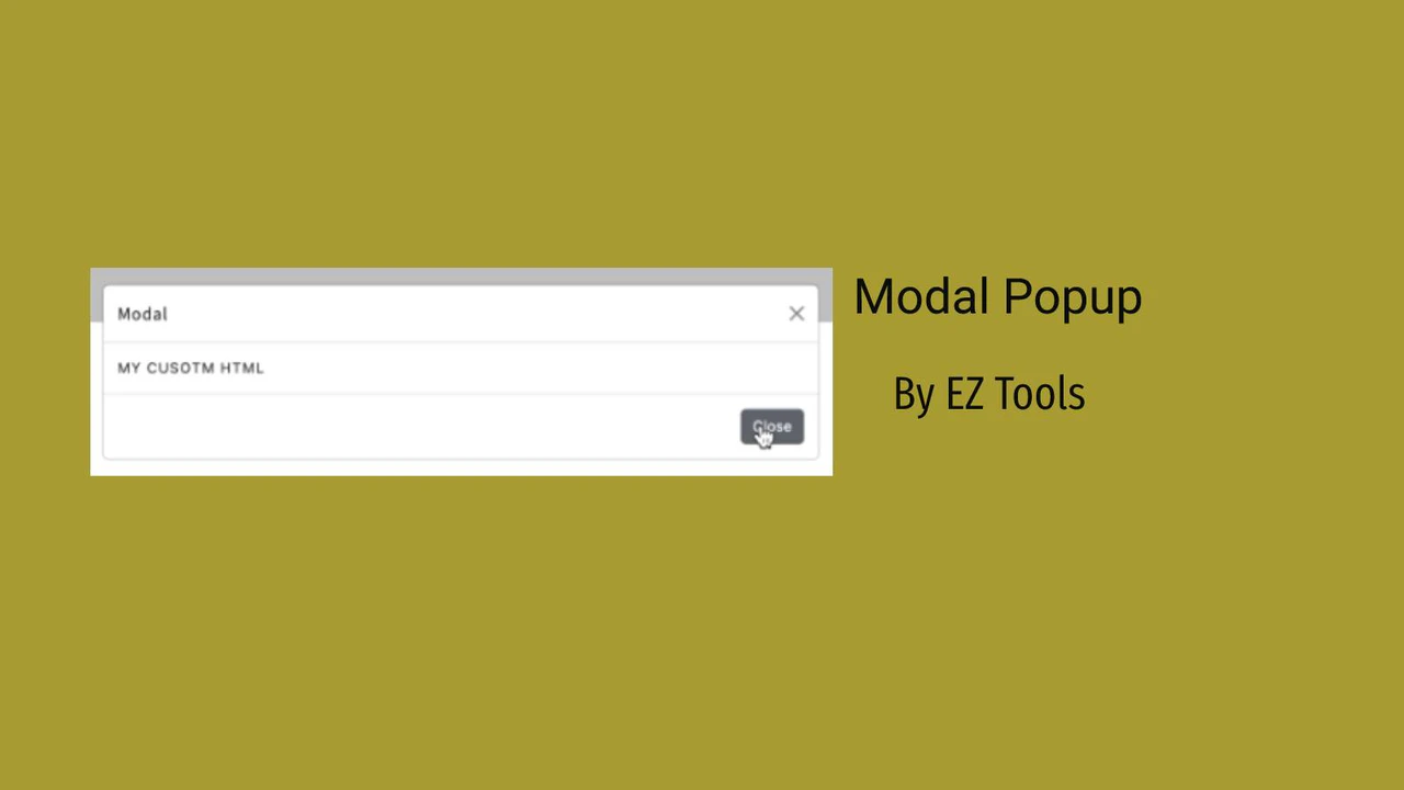 Popup Modal