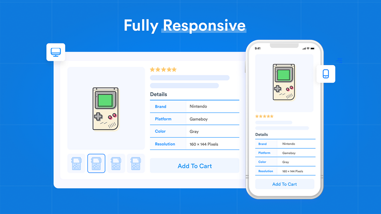 Easy Specs - Fuldt Responsiv