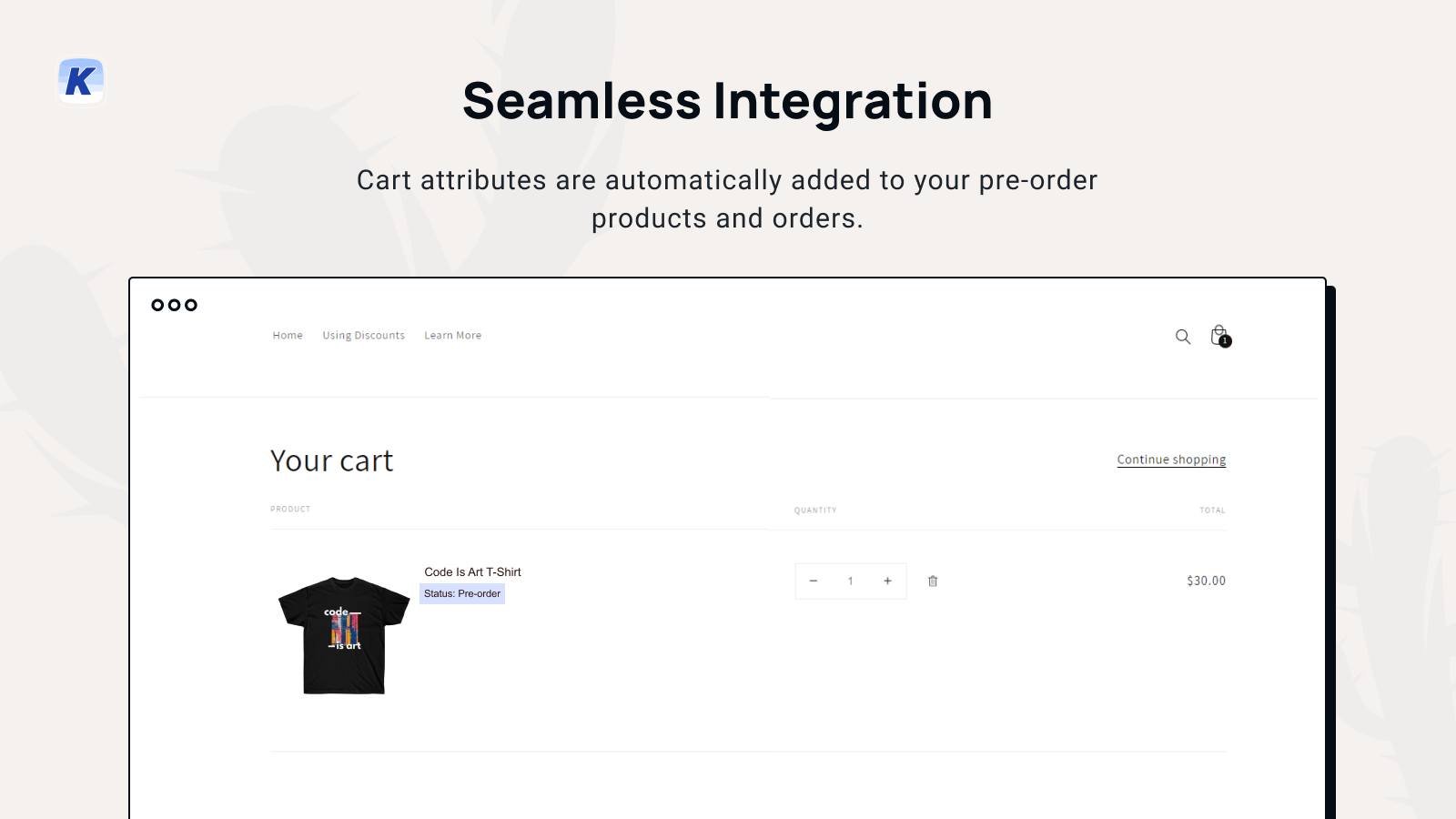 Cart Integration