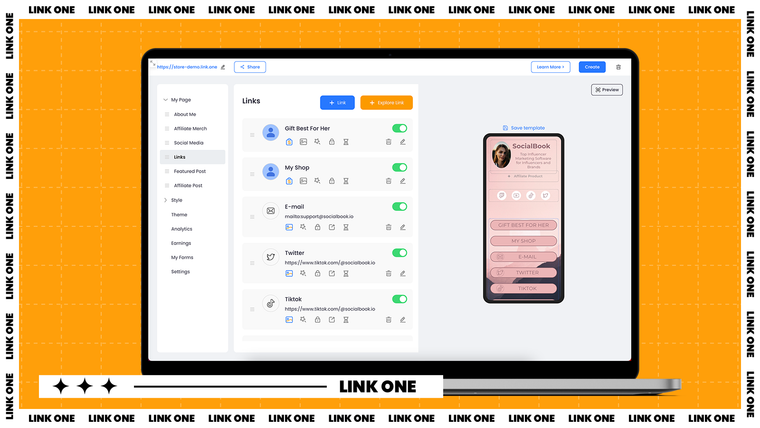 LinkOne Screenshot