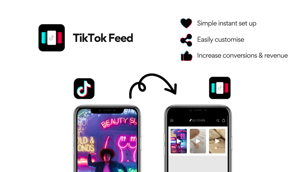 TikTok Feed Screenshot