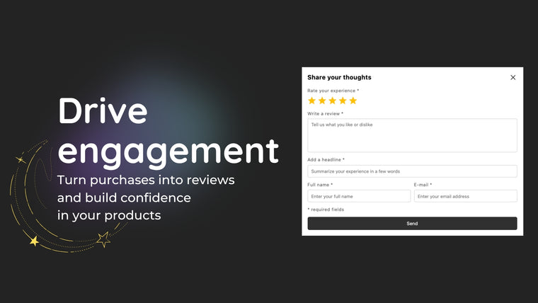 Star Product Reviews App Screenshot