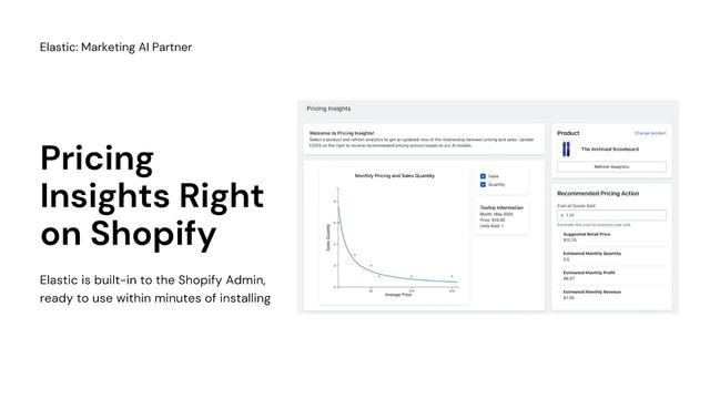 Pricing Insights Right on Shopify