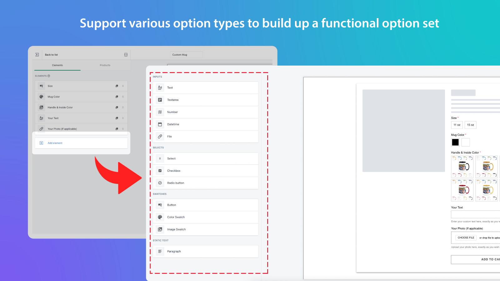 Variant Option Product Options - Variant Option Product Options