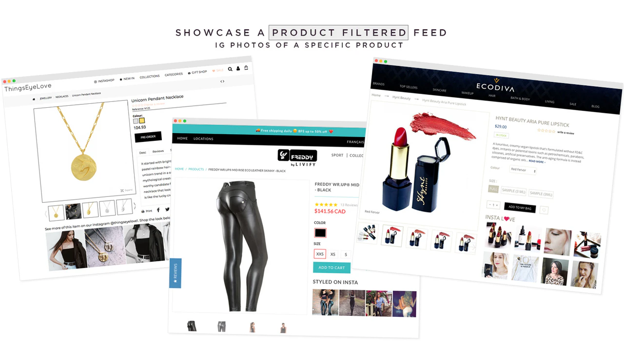 Easily Add A Product Filtered Feed