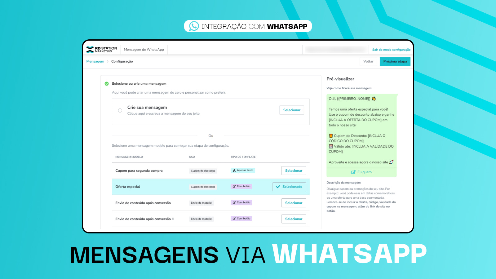 Automação de Marketing que vai além do email com WhatsApp API