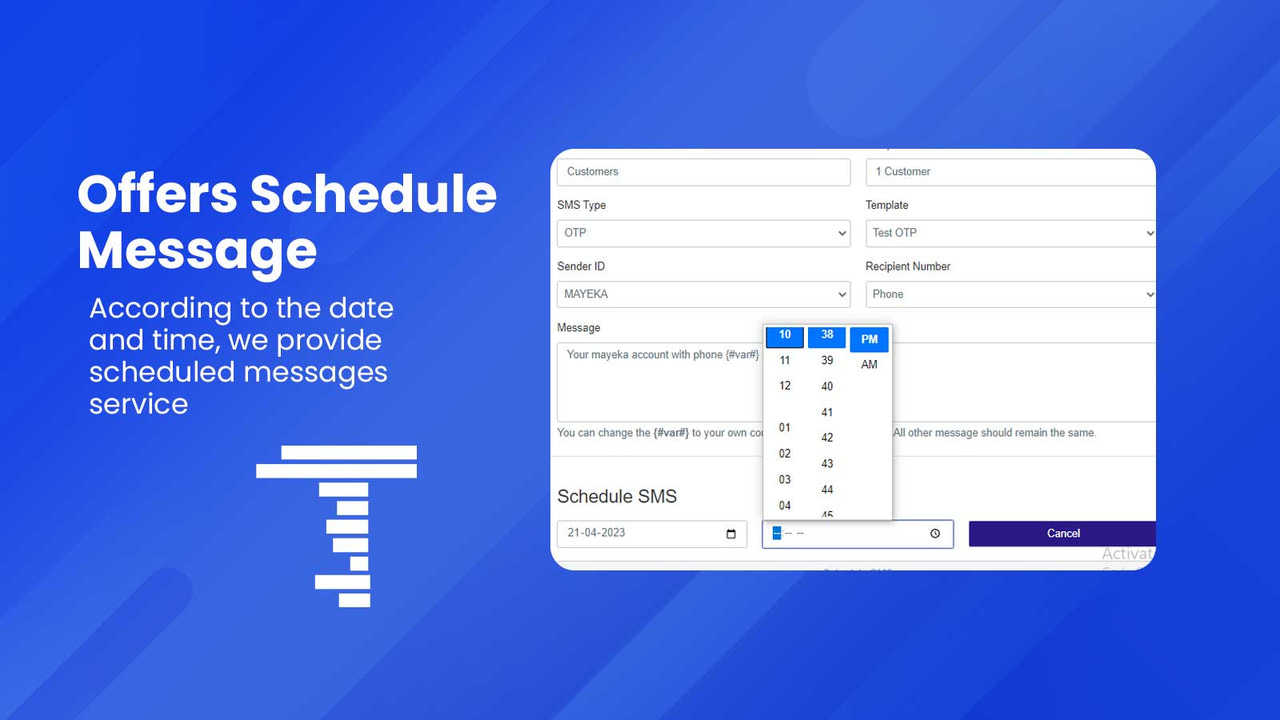 Schedule SMS