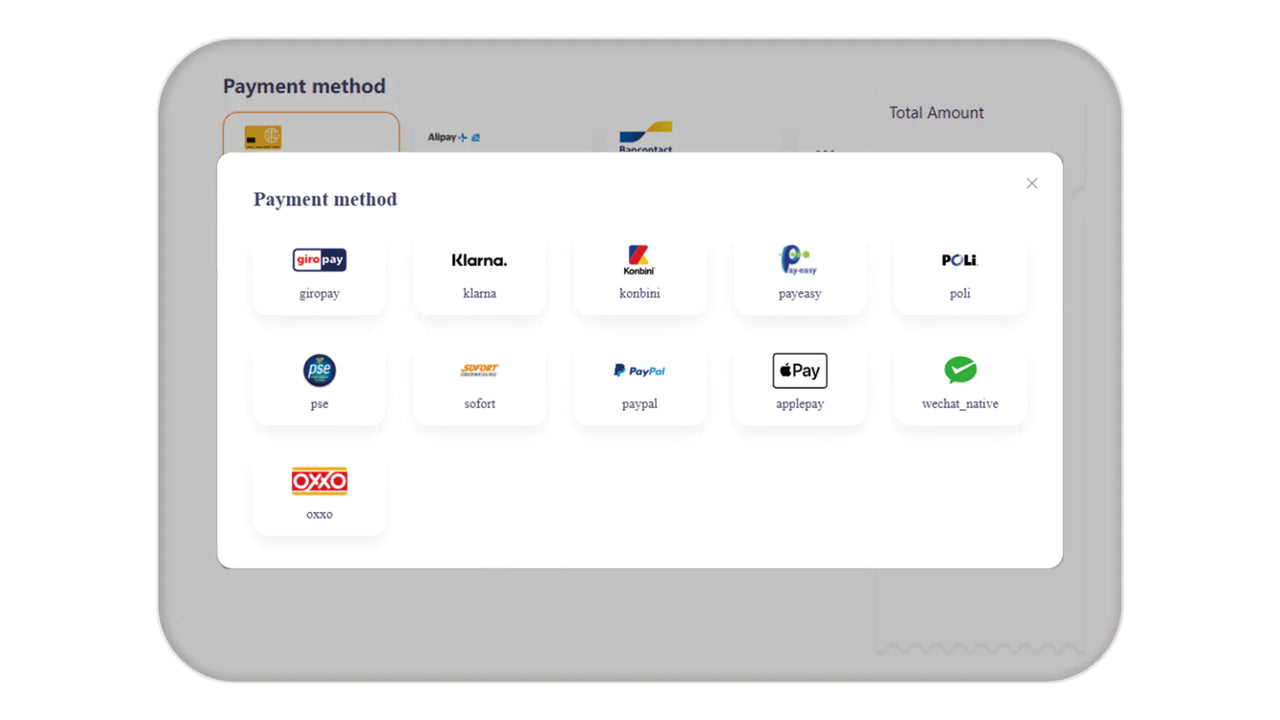 Select Payment Method Page