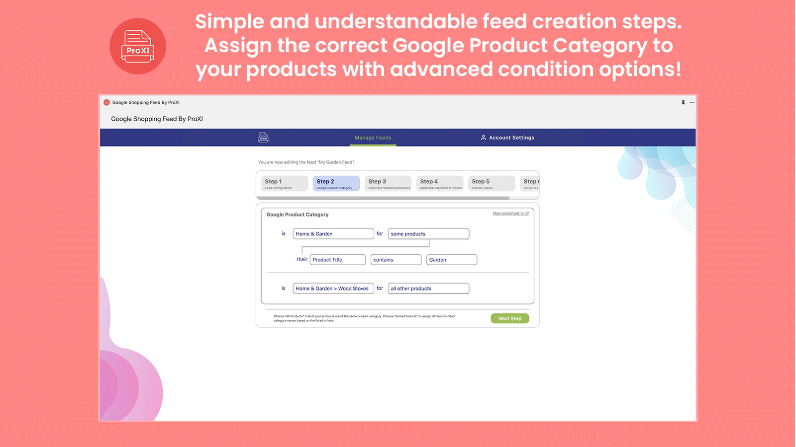 Create custom xml feeds for Google, Facebook, Instagram...
