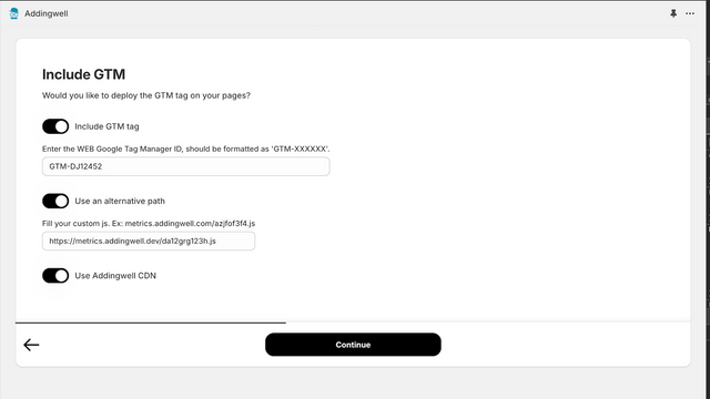 Configure GTM & DataLayer