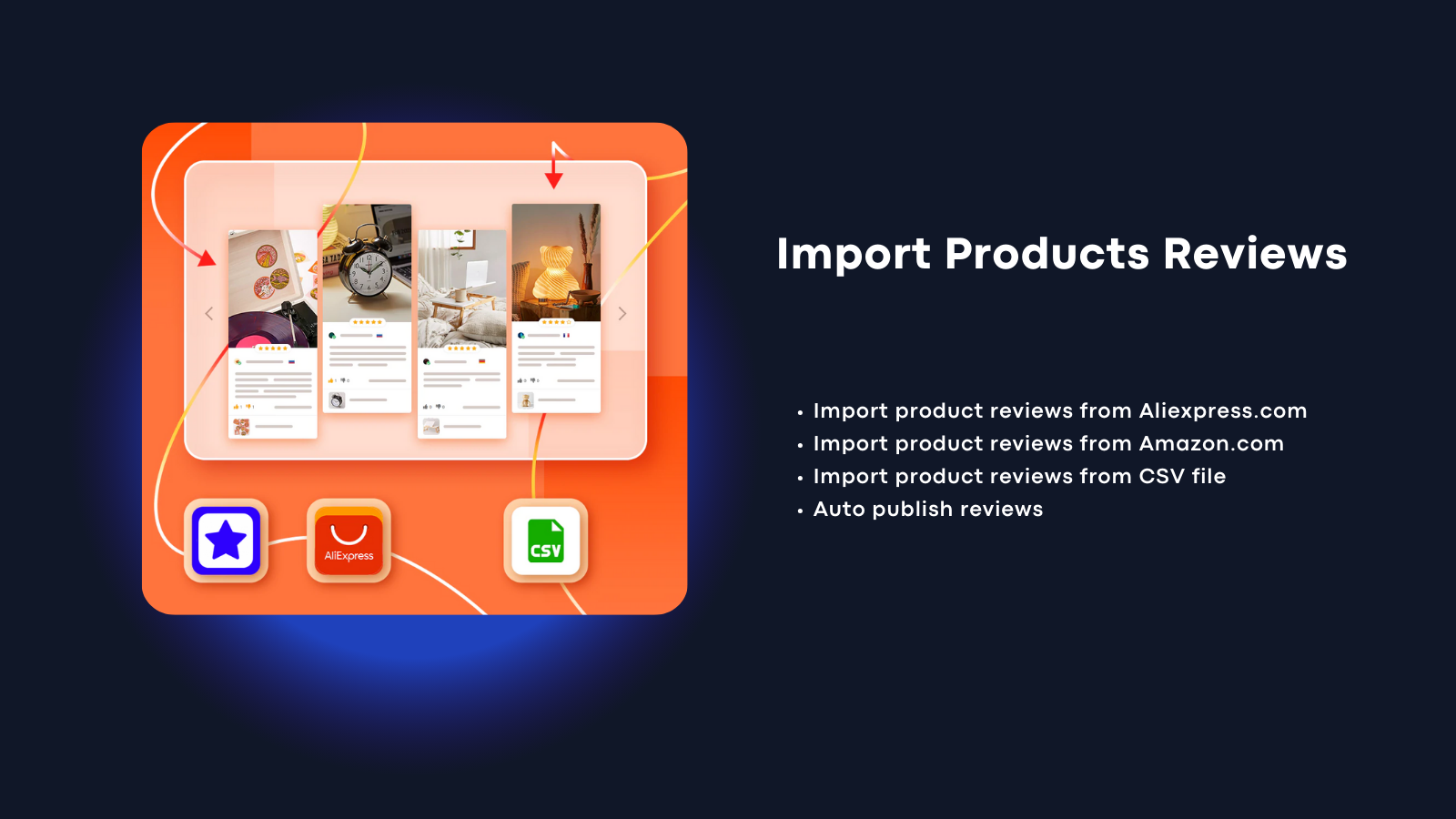 Import Products Reviews