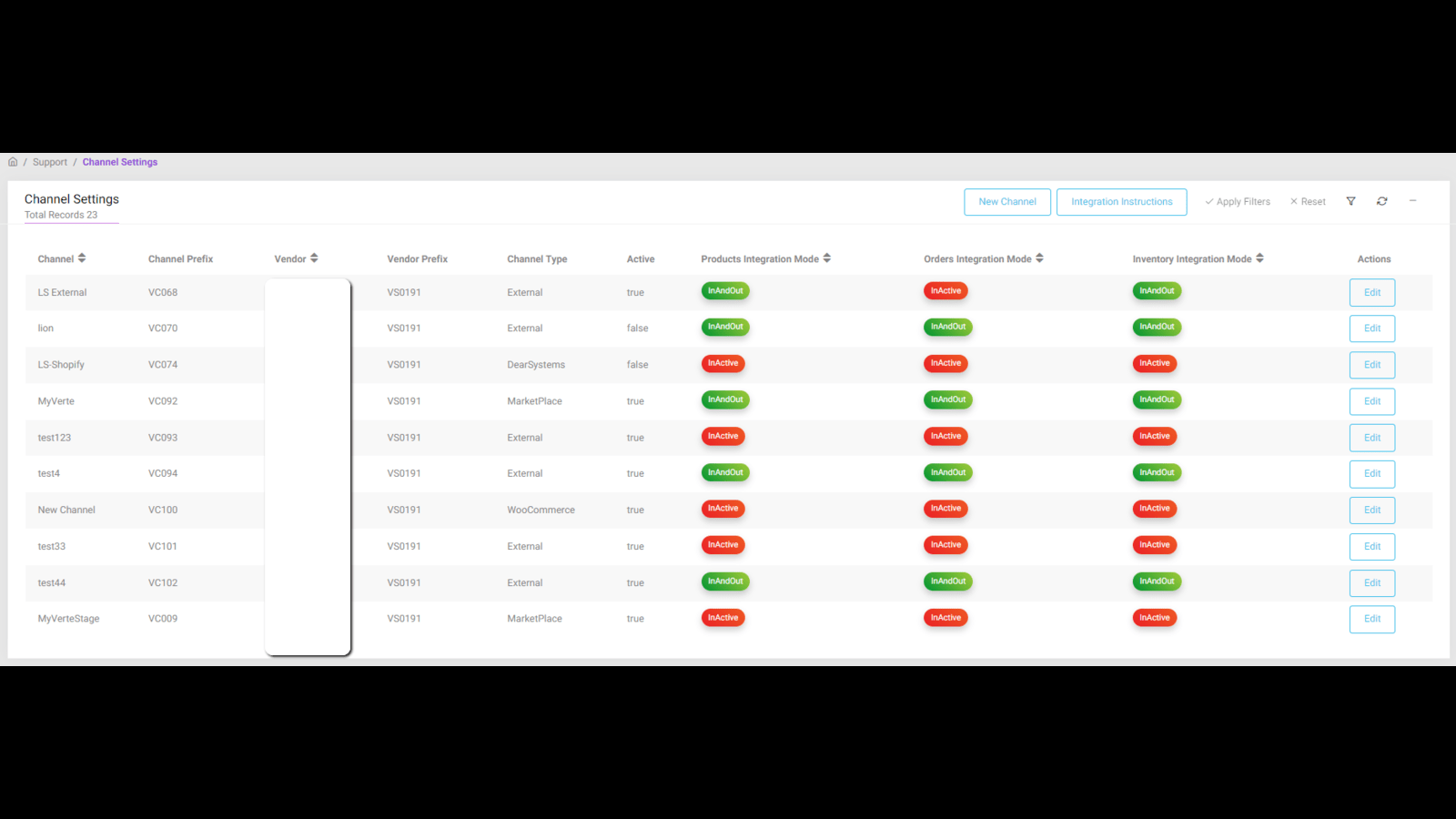 Gérez toutes les commandes de canaux à partir d'une seule plateforme