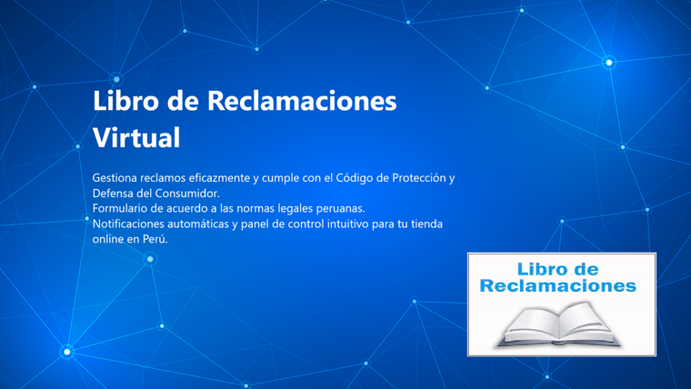 Libro de Reclamaciones Screenshot