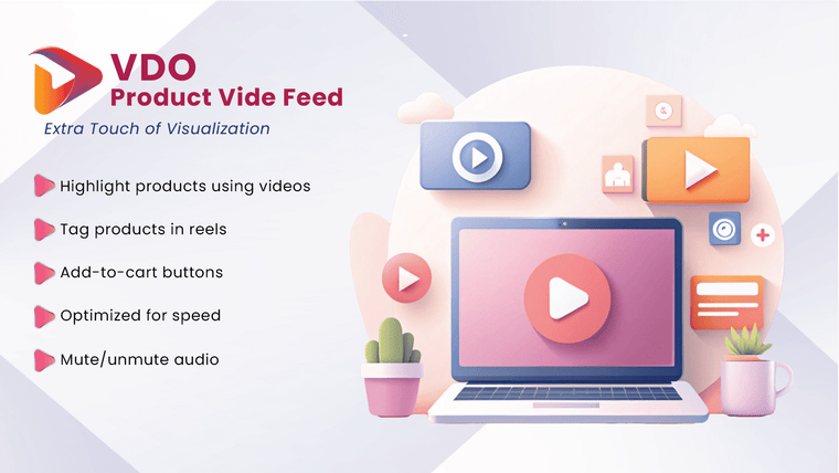 VDO Product Video Feed Screenshot