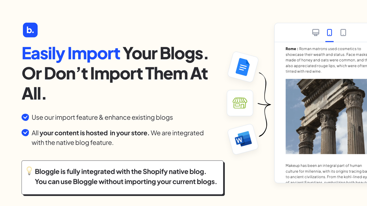 Import your theme and brand styles