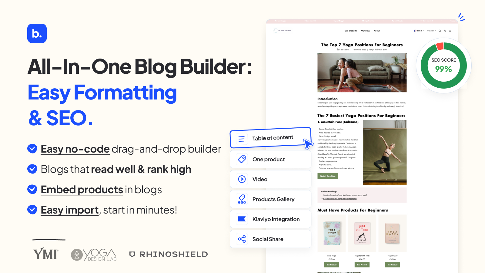 Bloggle - Complete blog builder