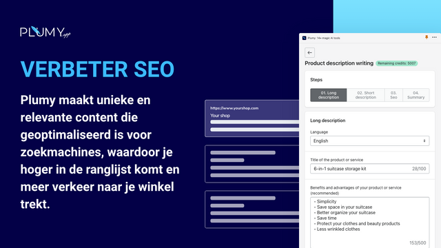 Maak inhoud die geoptimaliseerd is voor zoekmachines (SEO)