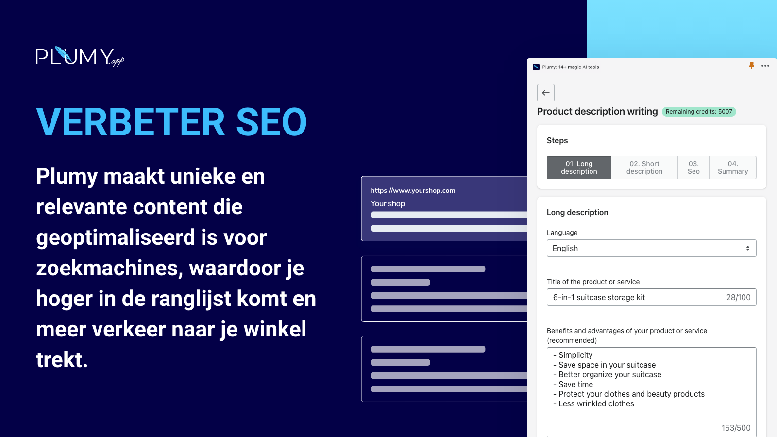 Maak inhoud die geoptimaliseerd is voor zoekmachines (SEO)