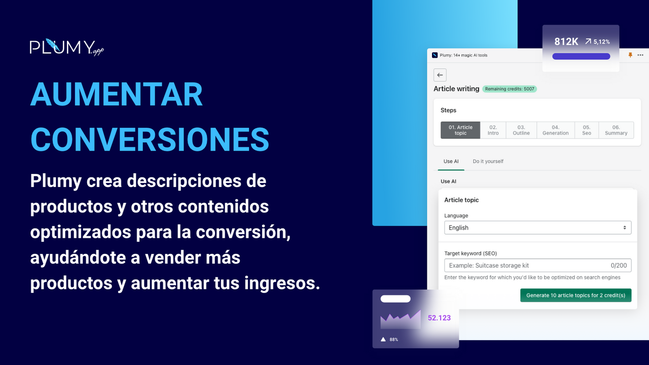 ¡Crea contenido optimizado para la conversión y vende más