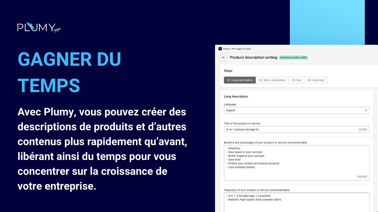 Créez des contenus beaucoup plus rapidement